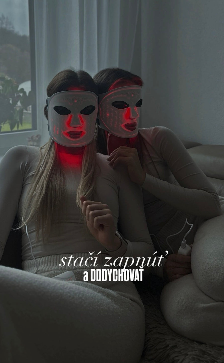 LumenLuxe LED arcmaszk – vásárlói fotó
